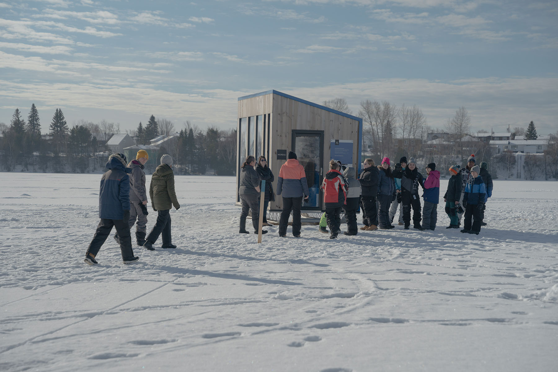 Les cabanes du lac – hiver 2024